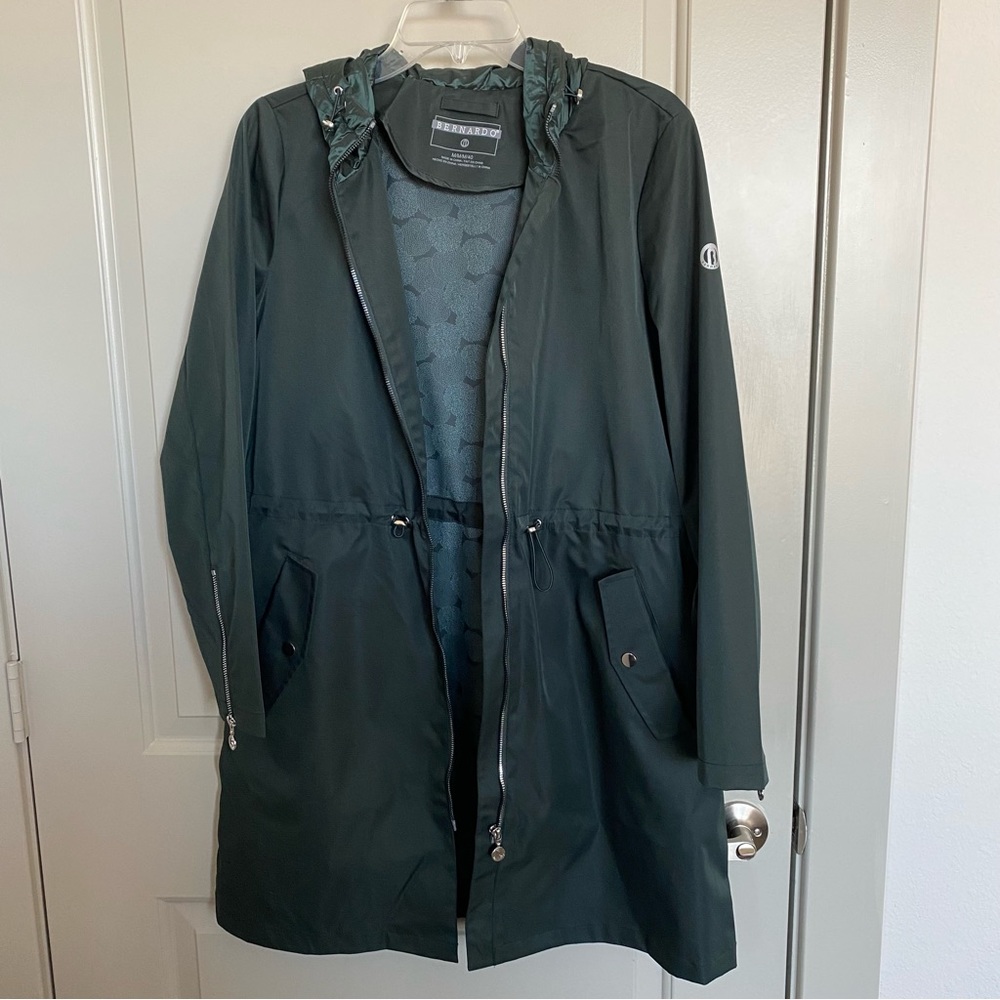Bernardo - Long Water Resistant Microfiber Barn Jacket M